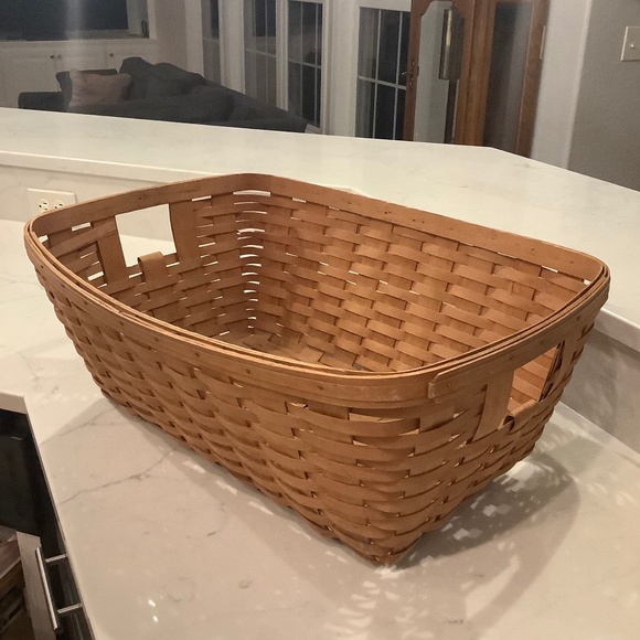 Longaberger Other Longaberger Medium Laundry Basket Poshmark